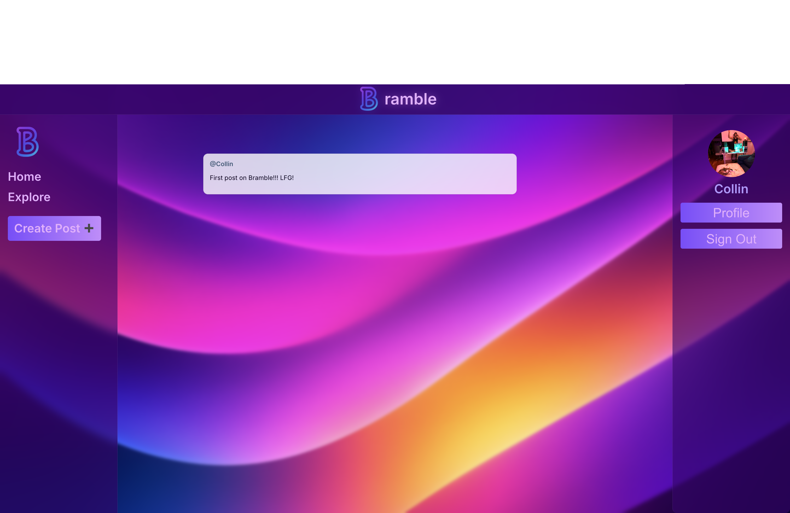 Bramble Screenshot