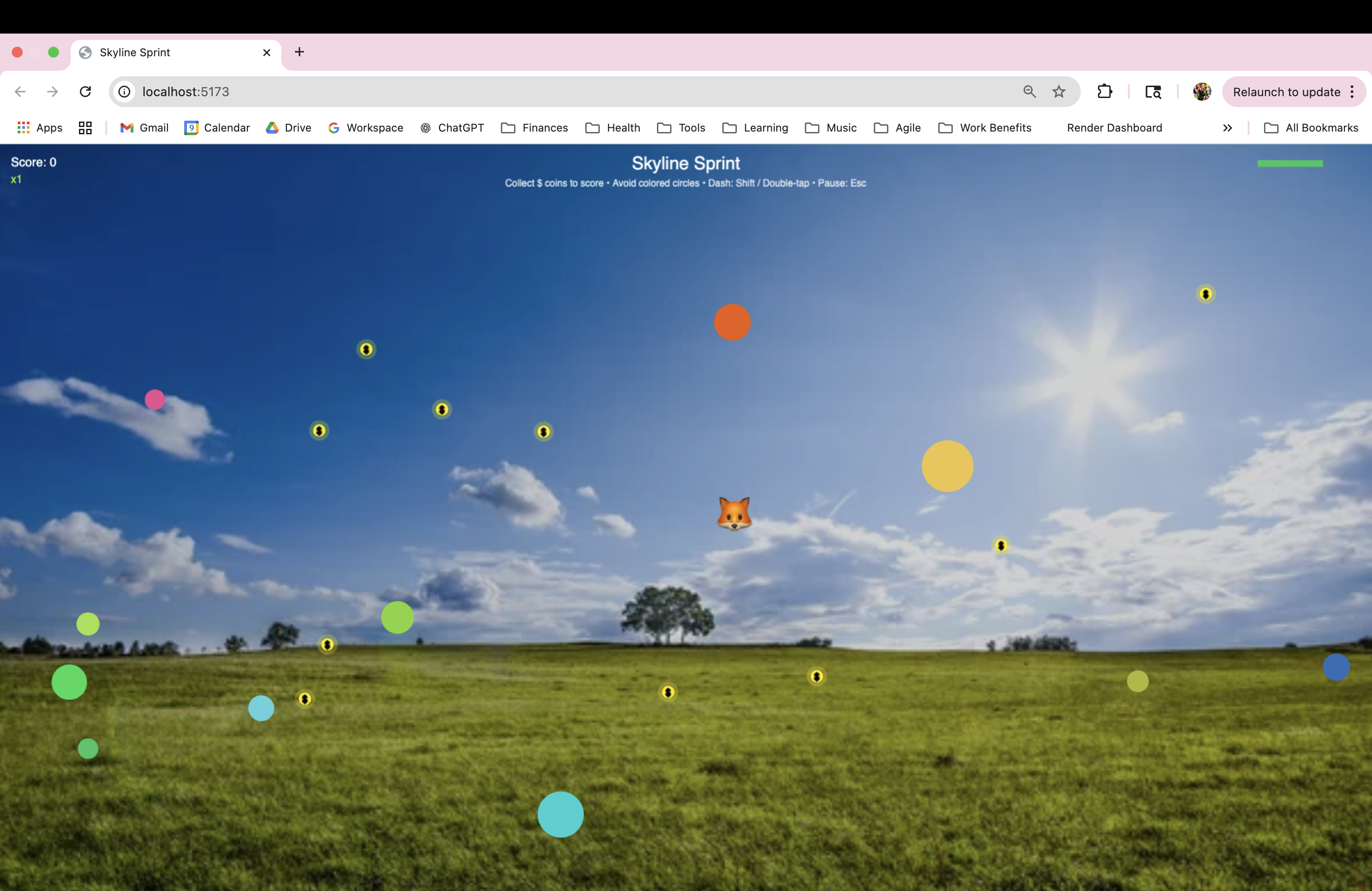 Skyline Sprint Screenshot